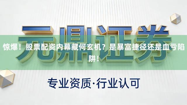惊爆！股票配资内幕藏何玄机？是暴富捷径还是血亏陷阱！