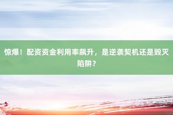 惊爆！配资资金利用率飙升，是逆袭契机还是毁灭陷阱？