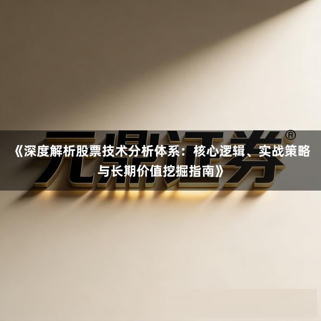 《深度解析股票技术分析体系：核心逻辑、实战策略与长期价值挖掘指南》