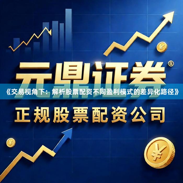 《交易视角下：解析股票配资不同盈利模式的差异化路径》